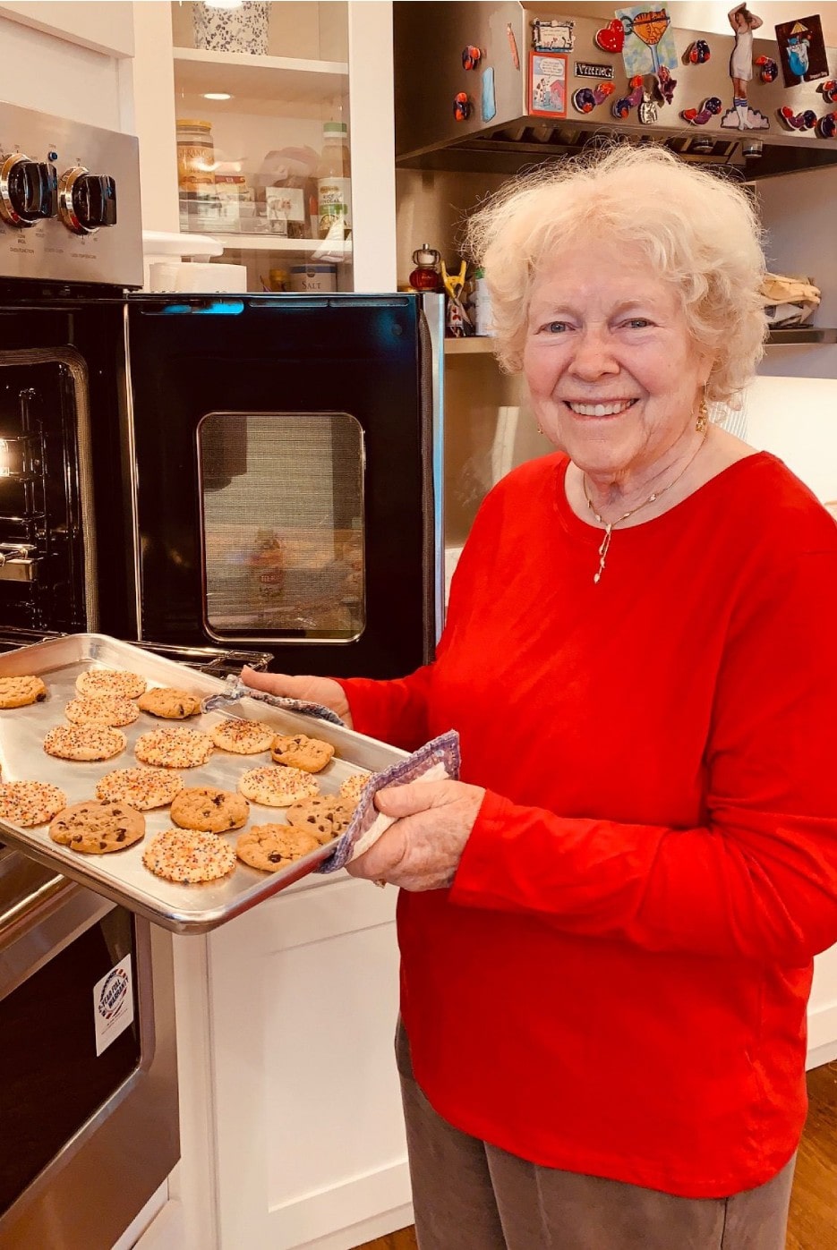 Marietta Lee Making Cookie